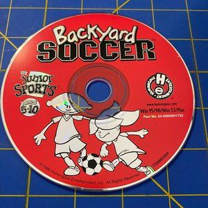 Backyard Soccer Junior Sports CD-ROM